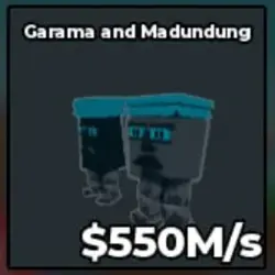 Garama and Madundung Cyber 550M (Секретный персонаж) — Roblox, лот №229614