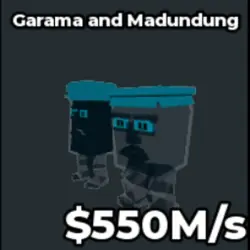 Garama and Madundung Cyber Instan (Секретный персонаж) — Roblox, лот №229618