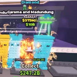 Garama and Madundung Diamond 575M s UFO + Fire + Bomb (Секр… — Roblox, лот №229627