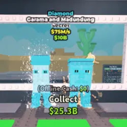 Garama and Madundung Diamond 75M s (Секретный персонаж) — Roblox, лот №229631