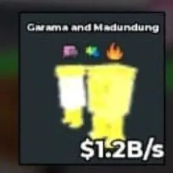 Garama and Madundung Divine 1.2B with 3 Trait (Секретный пе… — Roblox, лот №229640