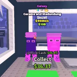 Garama and Madundung Galaxy 950M s (Секретный персонаж) — Roblox, лот №229692