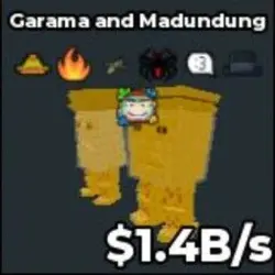Garama and Madundung Gold $1.4B S (Секретный персонаж) — Roblox, лот №229699