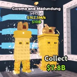 Garama and Madundung Gold 162,5 M s (Секретный персонаж) — Roblox, лот №229702