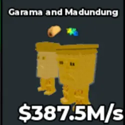 Garama And Madundung Gold 387,5M s (Секретный персонаж) — Roblox, лот №229649