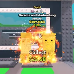 Garama and Madundung Gold 587.5M s (Секретный персонаж) — Roblox, лот №229651