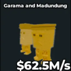 Garama and Madundung Gold 62.5M s V269 (Секретный персонаж) — Roblox, лот №229654