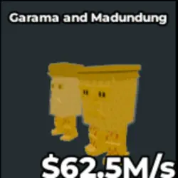 Garama and Madundung Gold 62.5M s V279 (Секретный персонаж) — Roblox, лот №229656