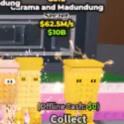 Garama and Madundung Gold 62M s (Секретный персонаж) — Roblox, лот №229657