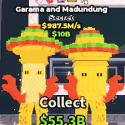 Garama and Madundung Gold 987.5M s (Секретный персонаж) — Roblox, лот №229663