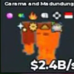 Garama and Madundung Lava 2.4 B s (Секретный персонаж) — Roblox, лот №229684