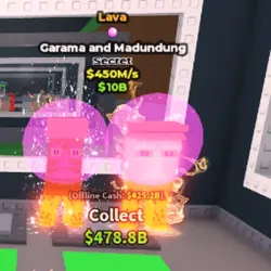 Garama and Madundung Lava 450M s Bubble (Секретный персонаж) — Roblox, лот №229688