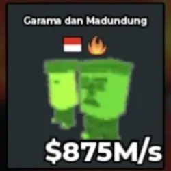 Garama and Madundung Radioactive ! 875M s (Секретный персон… — Roblox, лот №229715