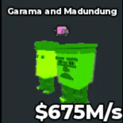 Garama and Madundung Radioactive 675M s (Секретный персонаж) — Roblox, лот №229750