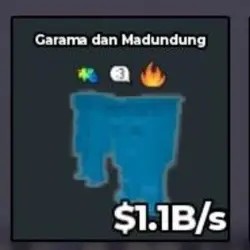 Garama and Madundung Rainbow [1.1 B s ] with Fire trait and… — Roblox, лот №229813