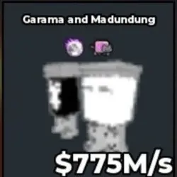 Garama and Madundung Yin - Yang With 2 Clean Traits 775 s (… — Roblox, лот №229718