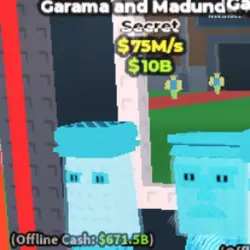 Garama and Madundung { Diamond Mutation 75M S } (Секретный … — Roblox, лот №229741
