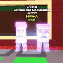 Garama and Mandundung 650M S NO TRAITS (Секретный персонаж) — Roblox, лот №229779