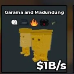 Garama Gold 1B s (Секретный персонаж) — Roblox, лот №229830