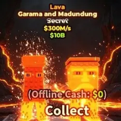 Garama Madundung Lava 300M s #KA (Секретный персонаж) — Roblox, лот №229849