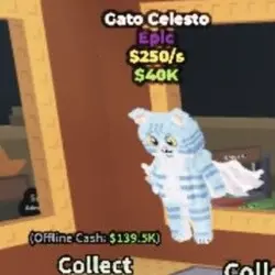 Gato céleste rare (Редкий персонаж) — Roblox, лот №229785
