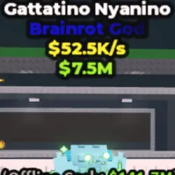 Gattatino Nyanino 52.5 Diamond (Секретный персонаж) — Roblox, лот №229812