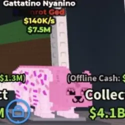Gattatino Nyanino candy (Секретный персонаж) — Roblox, лот №229818