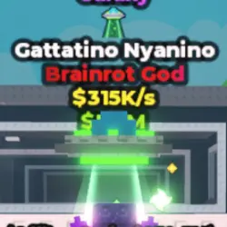 Gattatino Nyanino Galaxy 315 K s (Brainrot God персонаж) — Roblox, лот №229841