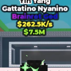 Gattatino Nyanino Yin Yang 262.5 K s (Brainrot God персонаж) — Roblox, лот №229860