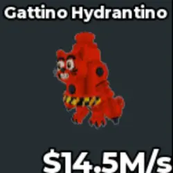 Gattino Hydrantino 424 (Секретный персонаж) — Roblox, лот №229870