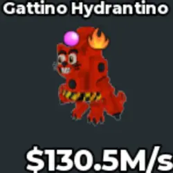 Gattino Hydrantino 426 (Секретный персонаж) — Roblox, лот №229871