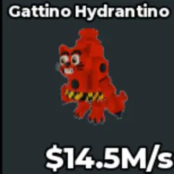 Gattino Hydrantino 466 (Секретный персонаж) — Roblox, лот №229875