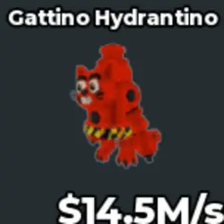 Gattino Hydrantino 479 (Секретный персонаж) — Roblox, лот №229877
