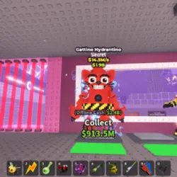 Gattino Hydrantyno 14.5M S Very (Секретный персонаж) — Roblox, лот №229893