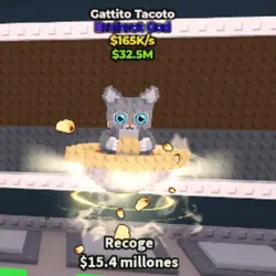 Gattito Tacoto (165K s) (Brainrot God персонаж) — Roblox, лот №229895