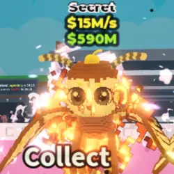 Gelatina Volatina - Gold - Secret - 15M s (Секретный персон… — Roblox, лот №229921
