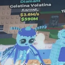 Gelatina volatina Diamond (Секретный персонаж) — Roblox, лот №229928
