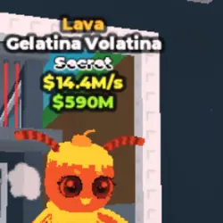 Gelatina Volatina Lava (Секретный персонаж) — Roblox, лот №229931