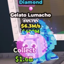 Gelato Lumacho 6,3MS Diamond (Секретный персонаж) — Roblox, лот №229952