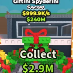 Giftini Spyderini (Секретный персонаж) — Roblox, лот №229956
