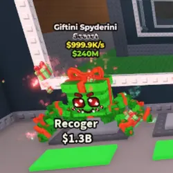 Giftini Spyderini (999.9K s) (Секретный персонаж) — Roblox, лот №229957