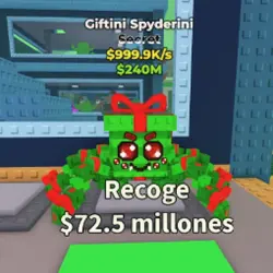 Giftini Spyderini - NEW Christmas (Секретный персонаж) — Roblox, лот №229937