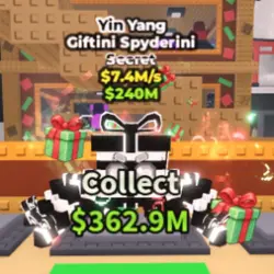 Giftini Spyderini - YIN Yang (Секретный персонаж) — Roblox, лот №229939
