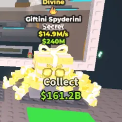 Giftini Spyderini DIVINE (Секретный персонаж) — Roblox, лот №229959