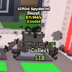 Giftini Spyderini Phantom Rare (Секретный персонаж) — Roblox, лот №229963