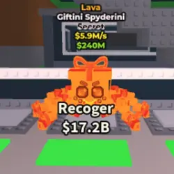 Giftinny spyderini LAVA especial Very (Секретный персонаж) — Roblox, лот №229965