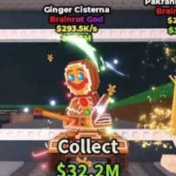 Ginger Cisterna (Brainrot God персонаж) — Roblox, лот №229966