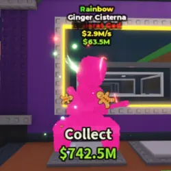 Ginger Cisterna RAINBOW 2.9M s (Brainrot God персонаж) — Roblox, лот №229972