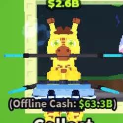 Girafini Raftini 18M s Stock Only (Секретный персонаж) — Roblox, лот №230044