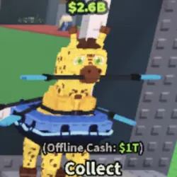 Girafini raftini base 18m s no traits (Секретный персонаж) — Roblox, лот №230046